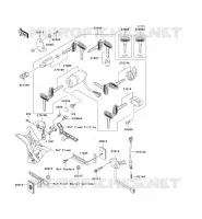 CONTACTEUR SERRURE/R&Eacute;FLECTEUR pour Kawasaki VN1500 CLASSIC FI