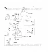 GUIDON pour Kawasaki VN1500 CLASSIC FI