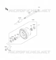 ROUE AVANT pour Kawasaki VN1500 CLASSIC FI
