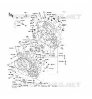 CARTER MOTEUR(S) pour Kawasaki VN1500 CLASSIC FI