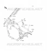 CH&Acirc;SSIS pour Kawasaki VN1500 CLASSIC FI