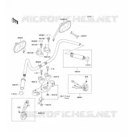 GUIDON pour Kawasaki VN1500 CLASSIC FI