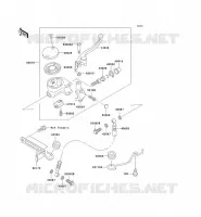 MAITRE CYLINDRE AV pour Kawasaki VN1500 CLASSIC FI