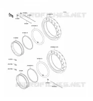 PNEUS pour Kawasaki VN1500 CLASSIC FI