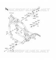 SUPPORT MOTEUR pour Kawasaki VN1500 CLASSIC FI