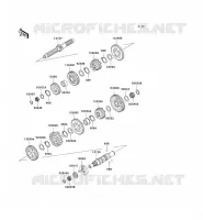 TRANSMISSION pour Kawasaki VN1500 CLASSIC FI