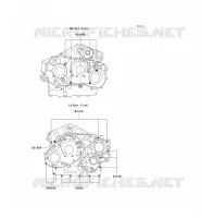 BOULON CARTER MOTEUR pour Kawasaki VN1500 CLASSIC FI