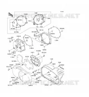 CARTER MOTEUR GAUCHE pour Kawasaki VN1500 CLASSIC FI