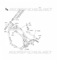 CH&Acirc;SSIS pour Kawasaki VN1500 CLASSIC FI