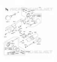 CLIGNOTANTS pour Kawasaki VN1500 CLASSIC FI