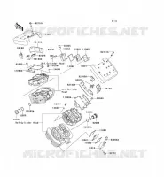 COUVRE CULASSE pour Kawasaki VN1500 CLASSIC FI