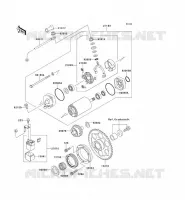 D&Eacute;MARREUR pour Kawasaki VN1500 CLASSIC FI