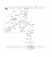 EMBRAYAGE MAITRE CYLINDRE pour Kawasaki VN1500 CLASSIC FI