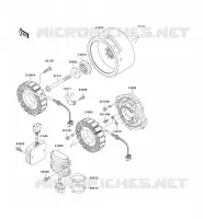 G&Eacute;N&Eacute;RATEUR pour Kawasaki VN1500 CLASSIC FI