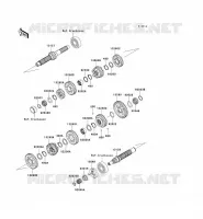 TRANSMISSION pour Kawasaki VN1500 CLASSIC FI