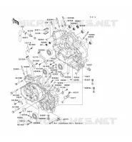 CARTER MOTEUR(S) pour Kawasaki VN1500 CLASSIC FI