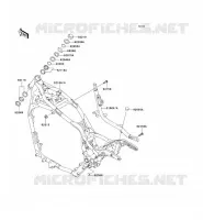 CH&Acirc;SSIS pour Kawasaki VN1500 CLASSIC FI
