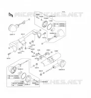 CLIGNOTANTS pour Kawasaki VN1500 CLASSIC FI