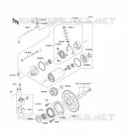 D&Eacute;MARREUR pour Kawasaki VN1500 CLASSIC FI