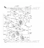 FILTRE A AIR pour Kawasaki VN1500 CLASSIC FI