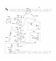 GUIDON pour Kawasaki VN1500 CLASSIC FI