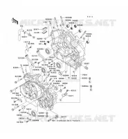CARTER MOTEUR(S) pour Kawasaki VN1500 CLASSIC FI