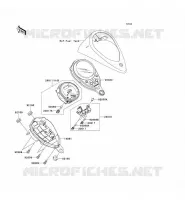 COMPTEURS pour Kawasaki VN1500 CLASSIC FI
