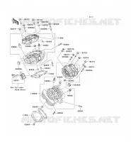 CULASSE pour Kawasaki VN1500 CLASSIC FI