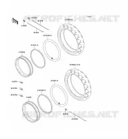 PNEUS pour Kawasaki VN1500 CLASSIC FI