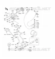 POMPE A HUILE pour Kawasaki VN1500 CLASSIC FI