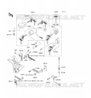CONTACTEUR SERRURE/R&Eacute;FLECTEUR pour Kawasaki VN1500 CLASSIC
