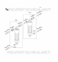SUSPENSION/AMORTISSEUR pour Kawasaki VN1600 CLASSIC