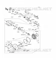 ARBRE DE TRANSMISSION/TRANS.FINALE pour Kawasaki VN1600 CLASSIC
