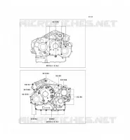 BOULON CARTER MOTEUR pour Kawasaki VN1600 CLASSIC