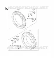 PNEUS pour Kawasaki VN1600 CLASSIC