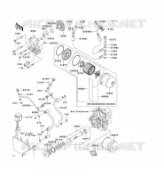 POMPE A HUILE/FILTRE &Agrave; HUILE pour Kawasaki VN1600 CLASSIC