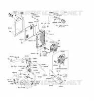 RADIATEUR pour Kawasaki VN1600 CLASSIC