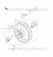 ROUE AVANT pour Kawasaki VN1600 CLASSIC