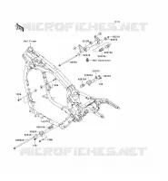 SUPPORT MOTEUR pour Kawasaki VN1600 CLASSIC