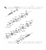 TRANSMISSION pour Kawasaki VN1600 CLASSIC