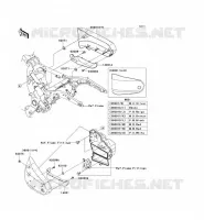 CACHE LAT&Eacute;RAL pour Kawasaki VN1600 CLASSIC