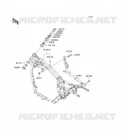 CH&Acirc;SSIS pour Kawasaki VN1600 CLASSIC