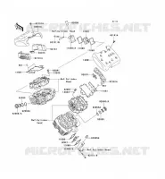 COUVRE CULASSE pour Kawasaki VN1600 CLASSIC