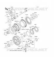 EMBRAYAGE pour Kawasaki VN1600 CLASSIC