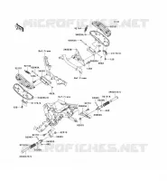 REPOSE PIED pour Kawasaki VN1600 CLASSIC