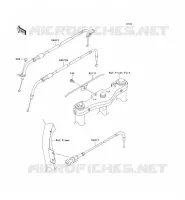 CABLES pour Kawasaki VN1600 CLASSIC