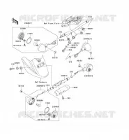 CLIGNOTANTS pour Kawasaki VN1600 CLASSIC