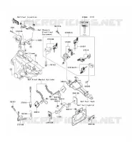 CONTACTEUR SERRURE/R&Eacute;FLECTEUR pour Kawasaki VN1600 CLASSIC