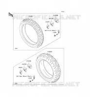 PNEUS pour Kawasaki VN1600 CLASSIC