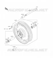 ROUE AVANT pour Kawasaki VN1600 CLASSIC